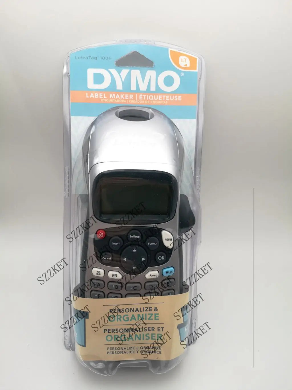 21455 Handheld Label Printer for 12mm Letratag Label Tapes Ribbon Cassette 91201 91202 91203 New Original LetraTag Plus LT-100H