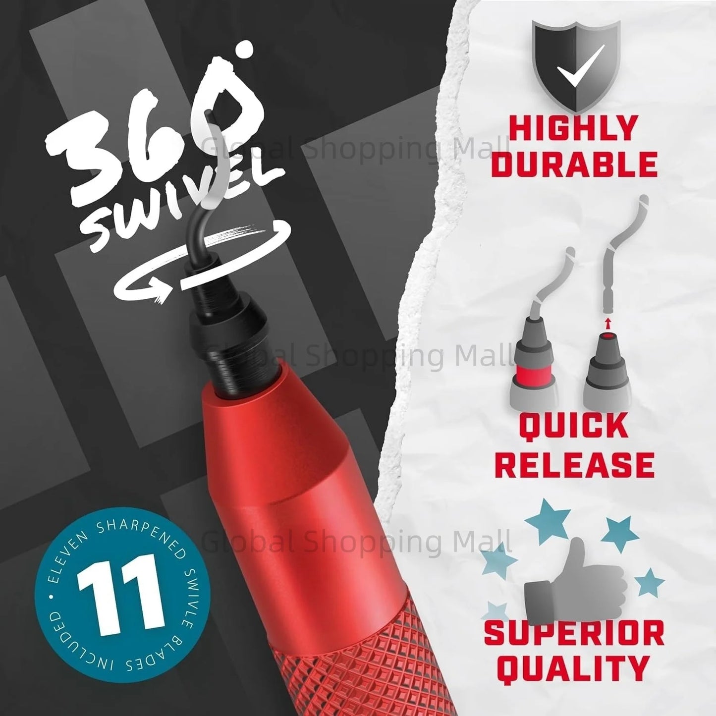 RB3000 Metal Hand Burr Trimming Knife Plastic Metal Wood Deburring Tools Rough Edge Remover Pipe Trimmer