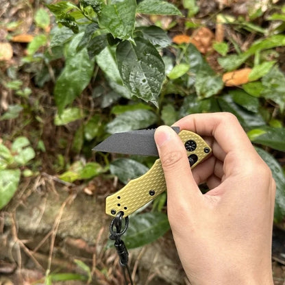 BM 290 Multi-color Pocket Folding Knife D2 Steel Blade Outdoor Portable Camping EDC Equipment Multi-function Carving Knife