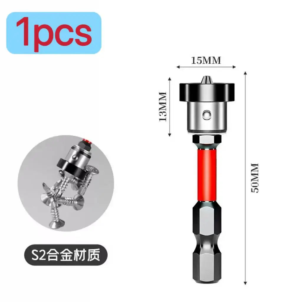 Anti Slip Bits Magnetic Screwdriver Bit Set S2 Alloy Steel Impact Resistance Bits-3/6/12Pcs Suitable for Electric Drills