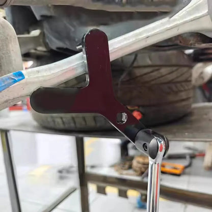 1Set Car Lower Control Arm Prying Tool Pry Bar Wrench for 1/2 Ratchet Open-end Wrench Half Shaft Drive Shaft Disassembly Tool