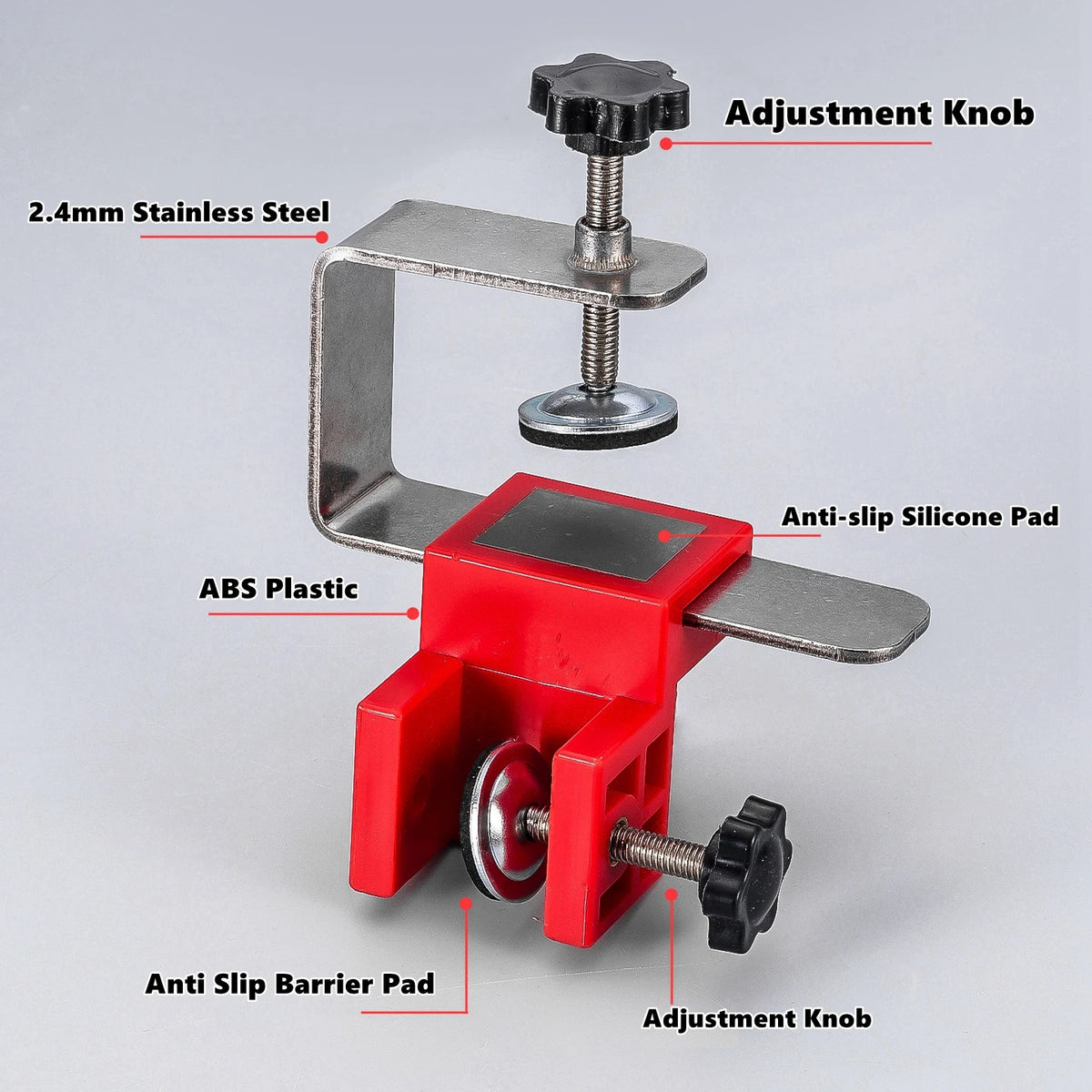 Adjustable Drawer Fixing Clip High Drawer Panel Quick Installation Clamp Furniture Cabinet Positioning Tool Hardware Jig