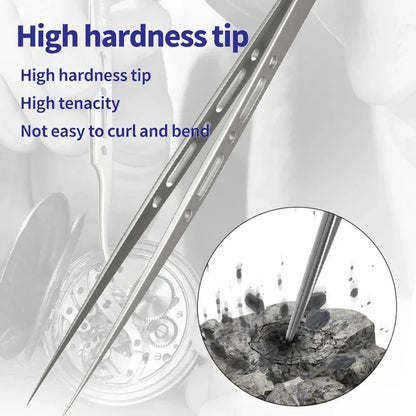 MECHANIC G-11/15 Anti-magnetic Tweezers Ultra Fine Tip Precision Tweezers for Jumping Wire Clamping IC SMD Mobile Phone Repair