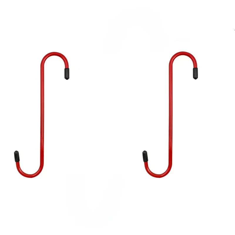 2pc Automotive Brake Caliper Hanger S-Shape Suspension Disc Service Tool - Service Brake Caliper Hooks for Automotive Repair