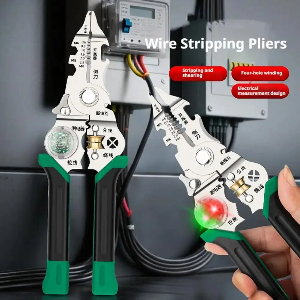 10-in-1 Multifunctional Wire Stripper Pliers