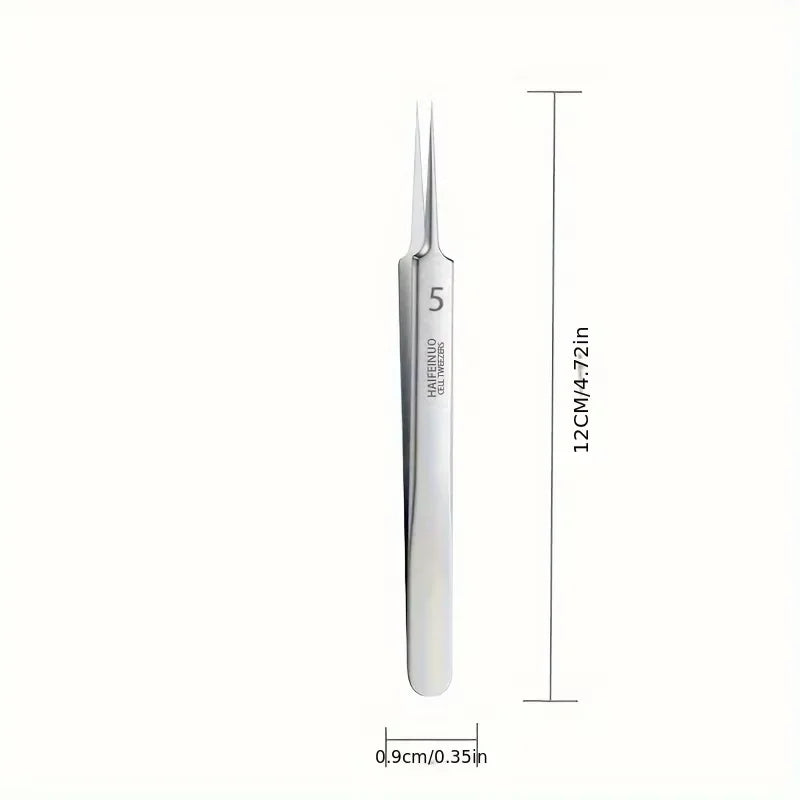 Beauty Salon Special Ultra-Fine No. 5 Cell Acne Clip High-Quality Multi-function Tweezers Professional Acne Needle Care Tools