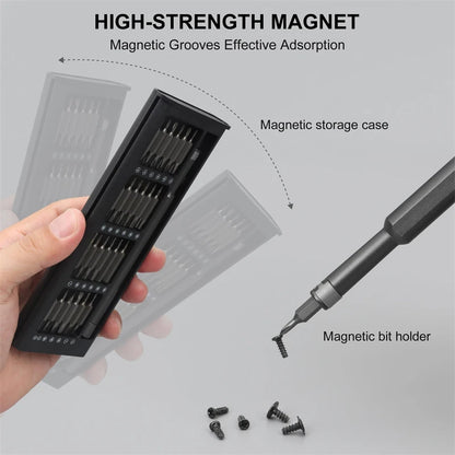 Galacok 49 in 1 Precision Screwdriver Set Magnetic Small Screwdriver Set for Electronic Computer Laptop PC Watch PS5 Eyeglass
