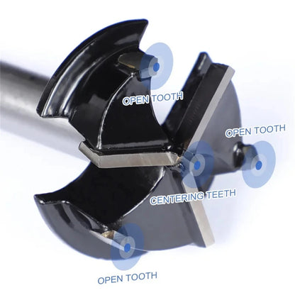35mm Woodworking Hinge Hole Opener,Carbide Forstner Drill Bit,Drilling Tool for Plywood Gypsum Board Tabletop Door&Cabinet Board