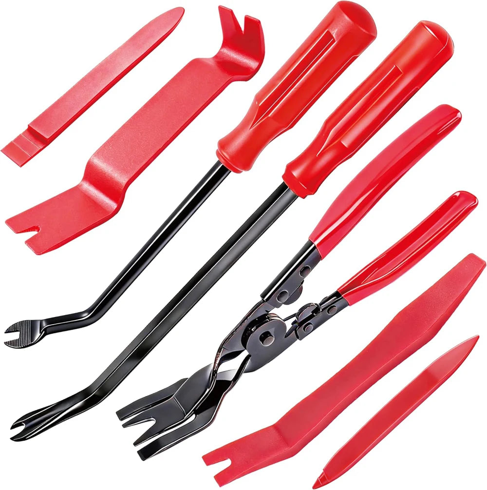 5/6PCS Auto Trim Removal Tool Kit No-Scratch Pry Tool Kit for Car Door Clip Panel &Audio Dashboard Dismantle Repairing Tool Kits