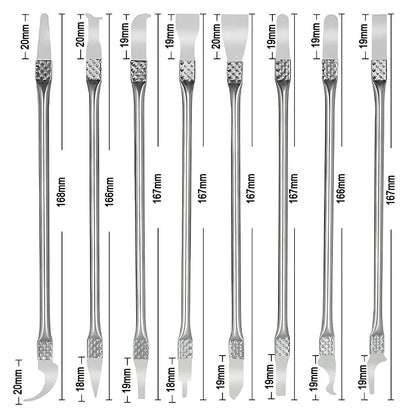 8pcs Multifunctional CPU Pry Knife Mobile Phone Computer Chip Disassembly Electronics Repair Tools