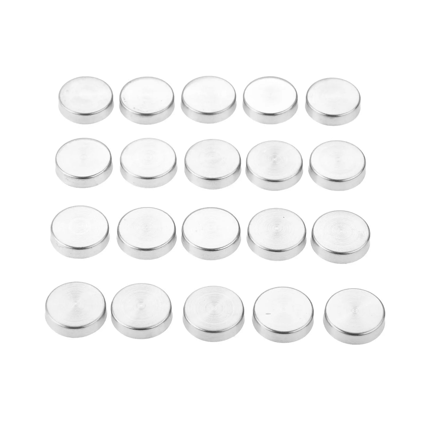 DRELD 20Pcs Stainless Steel Decorative Mirror Screw Cap Nails Screw Covers Fasteners & Hooks Furniture Hardware 16/18/20/22/25mm