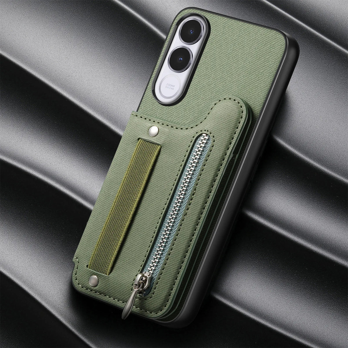 Flip Wallet Card Cover For Vivo V70 FE Leather Elasticity Wristband Magnetic Shockproof Case For Vivo V70FE Stand Phone Shell