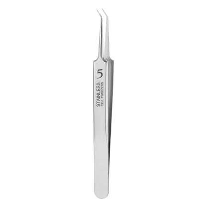 German Ultra-fine No. 5 Cell Pimples Blackhead Clip Tweezers Beauty Salon Special Scraping & Closing Artifact Acne Needle Tool