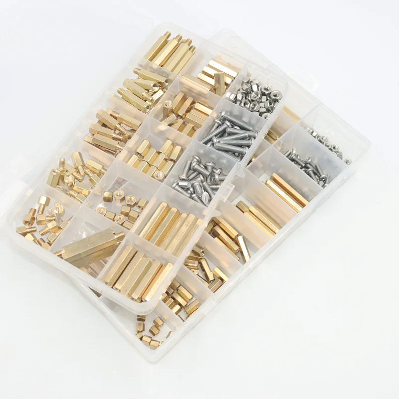 Brass M2 M2.5 M3 M4 PCB Standoffs Kit