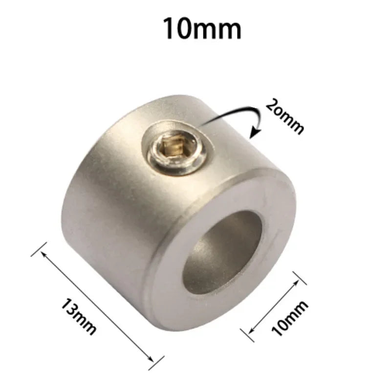4-10mm Doweling Jig Drilling Bushing Dowel Stop Collars Ring Woodworking Drill Bits Limit Rings Stainless Steel Tool Accessories