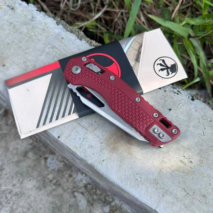 MSI-1 Pocket Folding Knife 440c Steel Blade Nylon Fiber Handle Outdoor Camping Hiking EDC Exploration Tool Men's Gift
