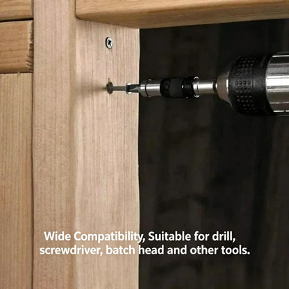 20° Adjustable Angle Magnetic Bit Extension Rod , 1/4" Hex Quick Release Magnetic Screwdriver Bit Holder for Electric Drill