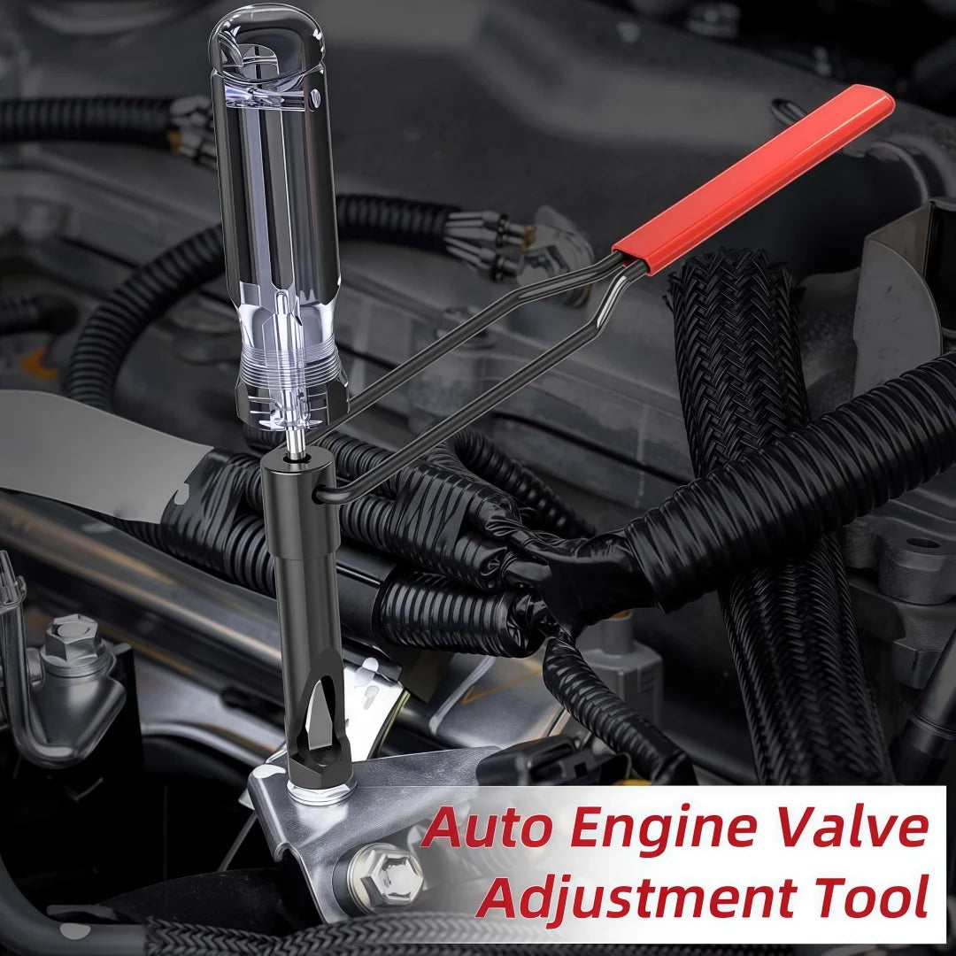 10mm Valve Adjustment Tool Jam Nut，Valve Lapping Guiding Removal Tool Compatible with Honda/Toyota/Japanese Auto Vehicle Engines