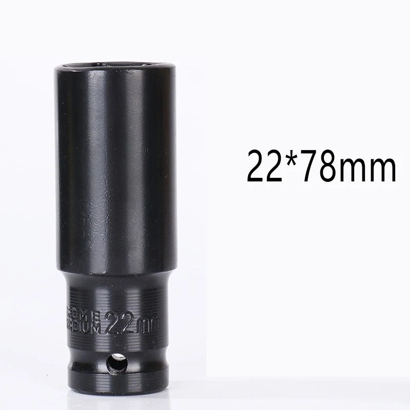 1/2" Drive Deep Impact Socket Drive Metric Wrench Socket Deep Impact Socket Pneumatic Wrench Head Tire Removal Tools