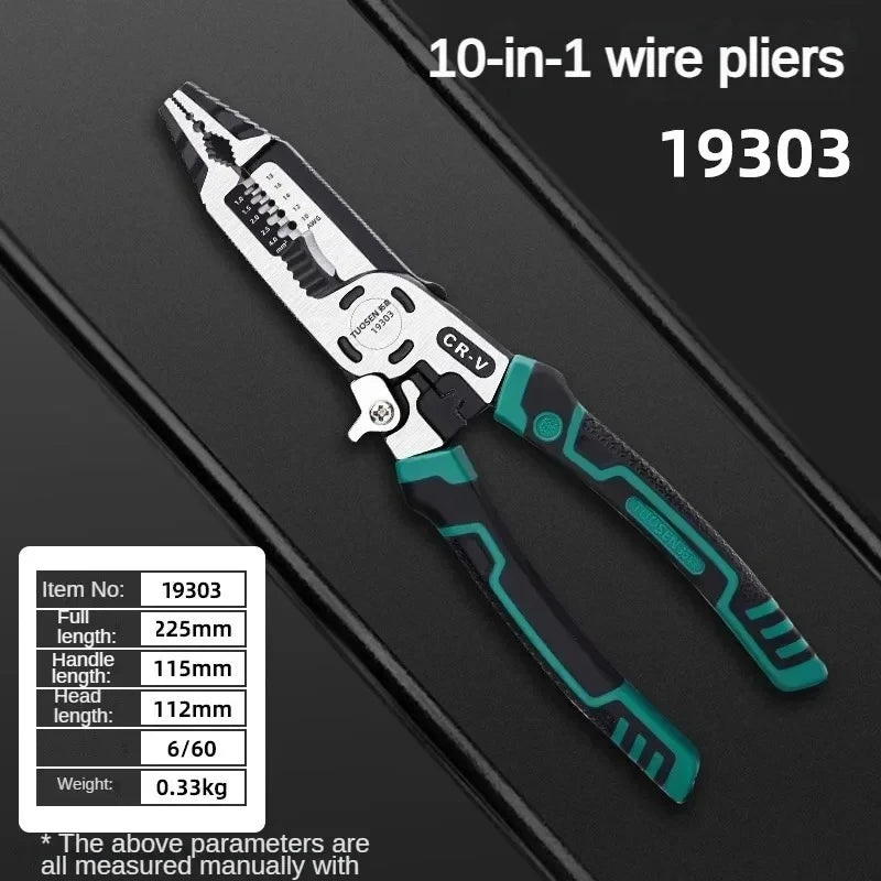 Multifunctional Universal Diagonal Pliers Needle Nose Pliers Hardware Tools Universal Wire Cutters Electrician Wire Pliers Set