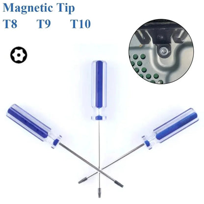 Newly Torx T6 T8 T9 T10 Precision Magnetic Screwdriver Repair Tool for Xbox 360 Wireless Controller FIF66