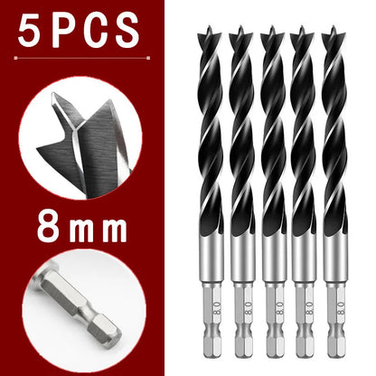 3/5/7PCS 3-10mm Wood Drill Bit Set High Carbon Steel