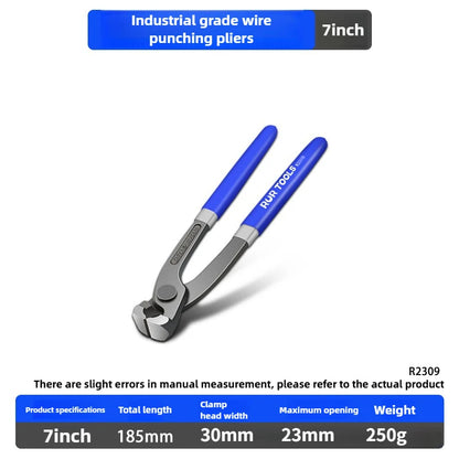 Tower Pincers Non-slip Grips Pliers Flat Mouth Cattle Horse Hoof Nippers Snips Puller Hand Tools Pulling Nails Cutting Wires