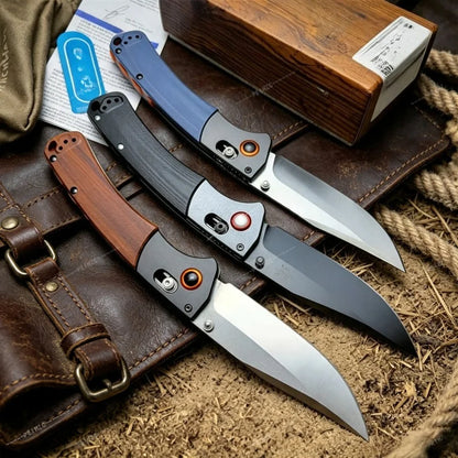 BM 15080 Compact Folding Knife S30V Steel Blade & Durable & Versatile for Outdoor Camping and Hiking EDC Practical Cutting Knife
