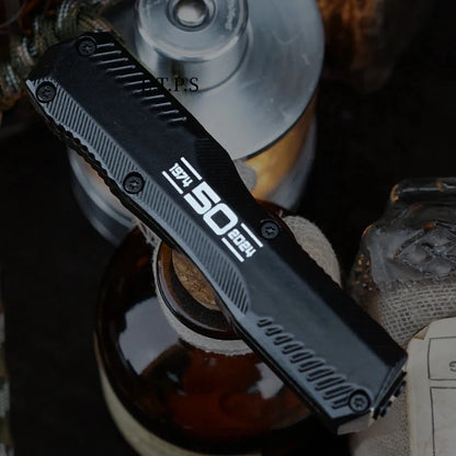 MSI RAM-LOK 210T-10PMBK Folding Pocket Knife Lightweight for Outdoor EDC Camping Fishing Hunting Multifunctional Tools