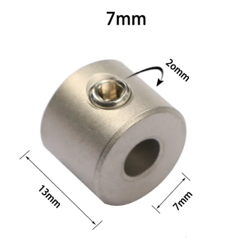 4-10mm Doweling Jig Drilling Bushing Dowel Stop Collars Ring Woodworking Drill Bits Limit Rings Stainless Steel Tool Accessories
