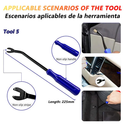 iLMH Car Hand Tool Set Car Disassembly Tool Kit Stereo Repair DVD Repair Tool Dashboard Removal Tool Interior Plastic Trim Panel