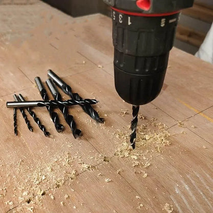 8pcs 3-10mm Twist Dril Bit Set Brad Point Wood Drill Bits Titanium Coated Woodworking Metal Drilling Bit Tools