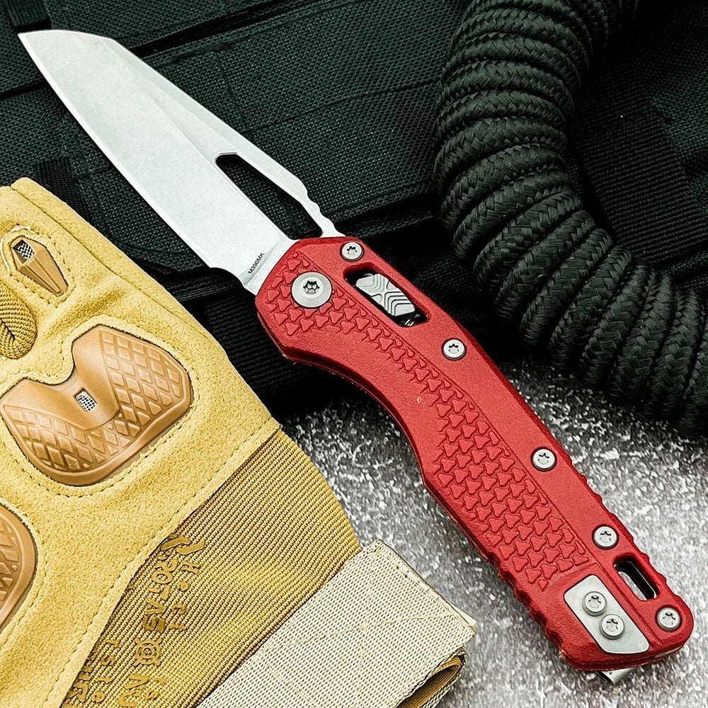 MSI-1 Jungle Adventure EDC Practical Folding Knife Multifunctional Tactical Hunting Tool 440C Blade Knives Nylon Fiber Handles