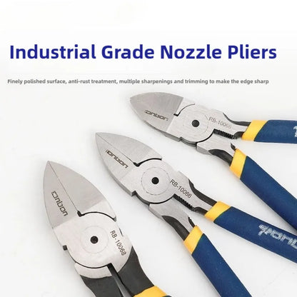 5/6 Inch Professional Cutting Pliers Wire Stripping Tool Side Cutter Cable Burrs Nipper Electricians DIY Repair Hand Tools