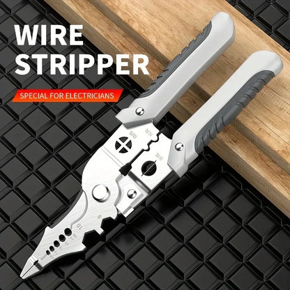 Multifunctional Wire Stripper, Electrician Crimping & Cutting Pliers, Universal Hardware Tool
