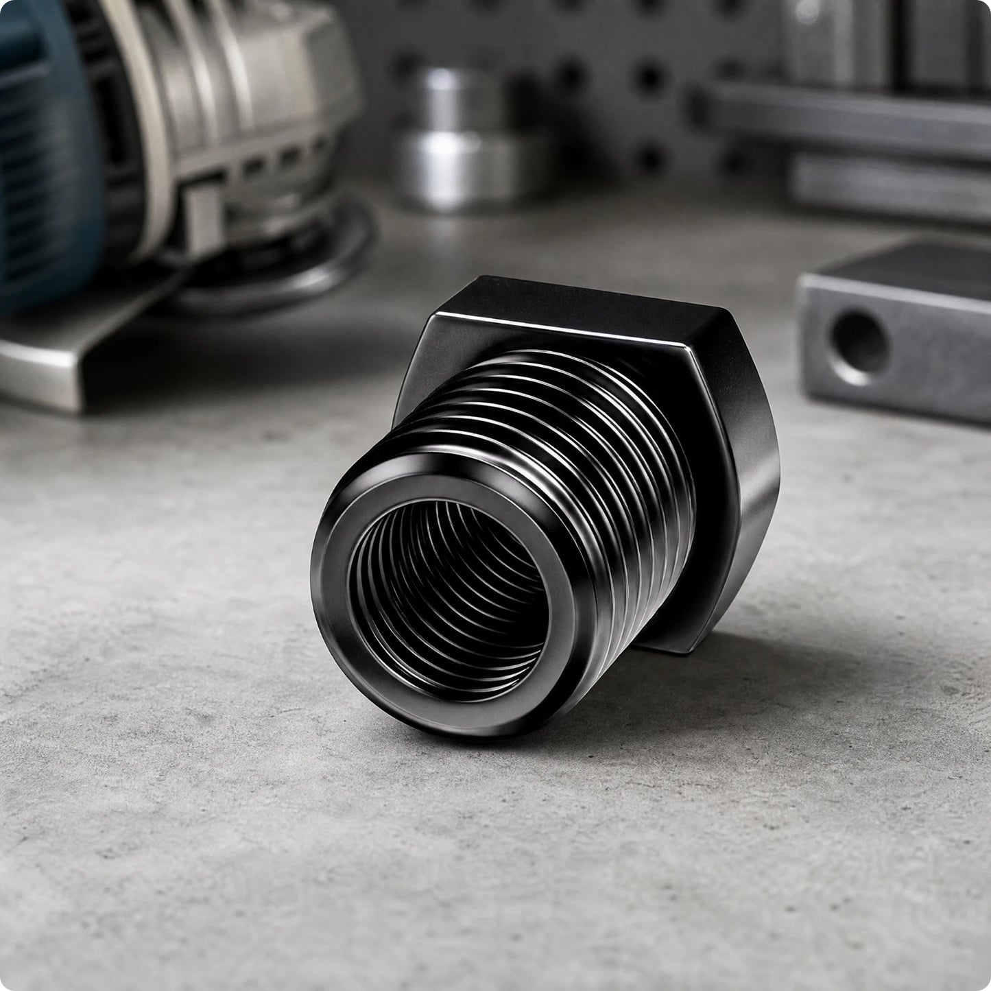 Angle Grinder Adapter Threaded Attachment Tool Stable Hardware Secure for Professionals, Workshop, Garage