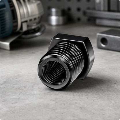 Angle Grinder Adapter Threaded Attachment Tool Stable Hardware Secure for Professionals, Workshop, Garage