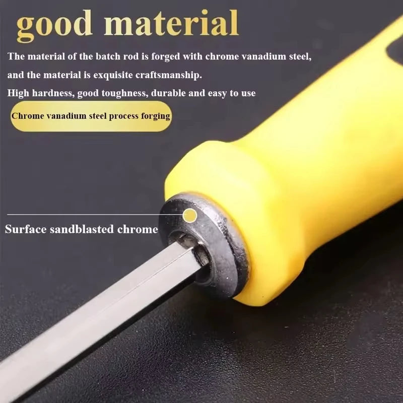 Multifunctional Screwdriver Set (6 Bits And 1 Screwdriver Handle), Precision Dual-Purpose Screwdriver Set, 12 Kinds Of Screwdriv