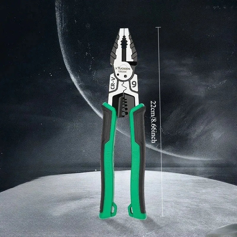 Multifunctional Heavy Duty Alloy Wire Cutters Diagonal Needle Nose Pliers Hardware Tools Universal Electrician Wire Pliers
