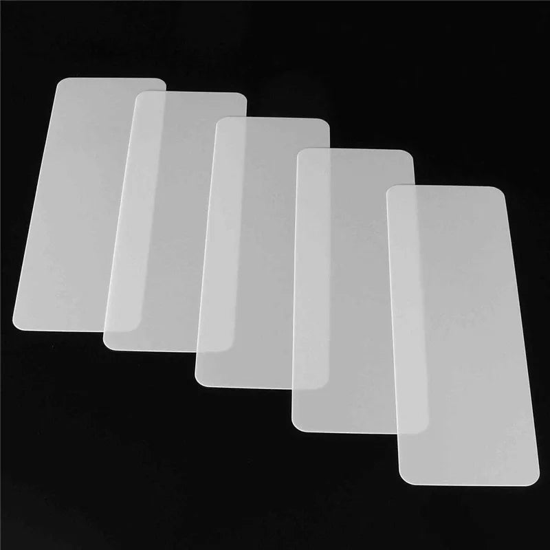 5Pcs Card Pry Opening Scraper 230x80mm Plastic-Steel Nano Insert Sheet Locksmith Tool Door Joggling Bypass Tool Lock DIY Opener