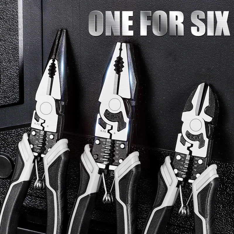Universal multifunctional diagonal pliers needle nose pliers hardware tools universal wire pliers electrician wire pliers
