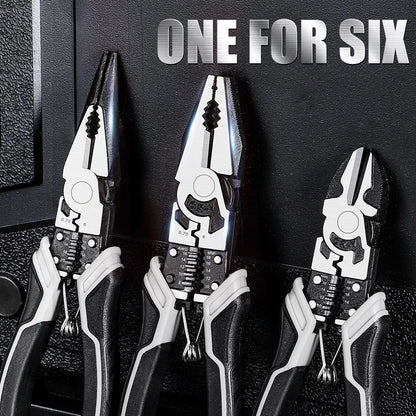 Universal multifunctional diagonal pliers needle nose pliers hardware tools universal wire pliers electrician wire pliers
