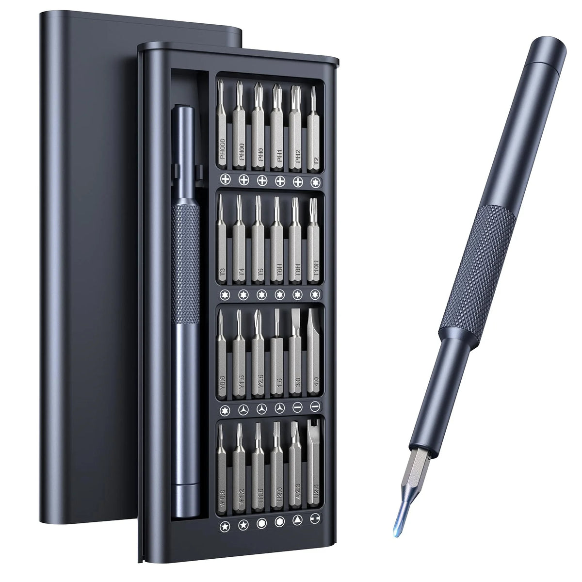 25-in-1 Small Precision Screwdriver Set, Professional Repair Tool Kit for Phone, Computer, Watch, Laptop, Ring Doorbell