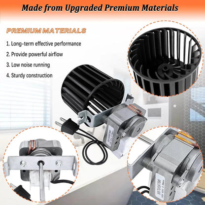 S97009796 Bathroom Fan Motor Assembly for Broan Nutone Bulb Ceiling Heater... [5]