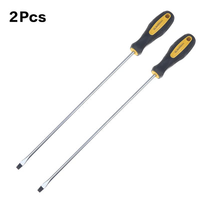 Long Handle Screwdriver Slotted Cross Head Magnetic Screwdriver Bits Anti Slip Manual Tools Screw Driver Bolt DriverHot
