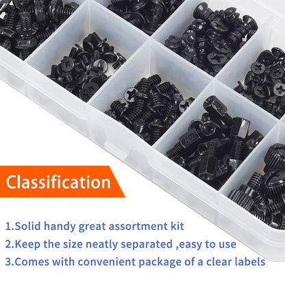 400PCS Computer Screws Motherboard Standoffs Screws PC Screws Laptop Screws PC Case Screws Fan Screws SSD Screws for HDD Hard