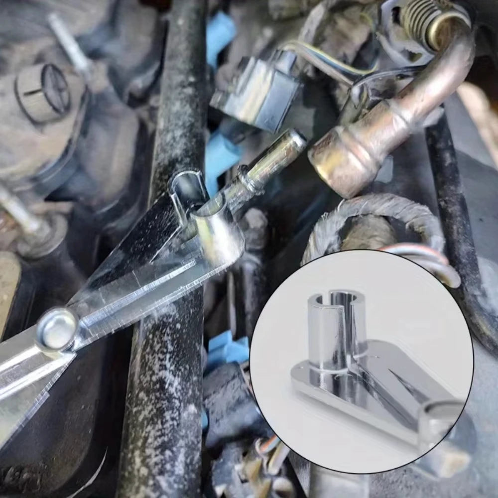 Removal Wrench Car Fuel Pipe Remover Tool Air Conditioning Line Fuel Pipe Disconnect Spring Release Tool Multi-Purpose Wrench