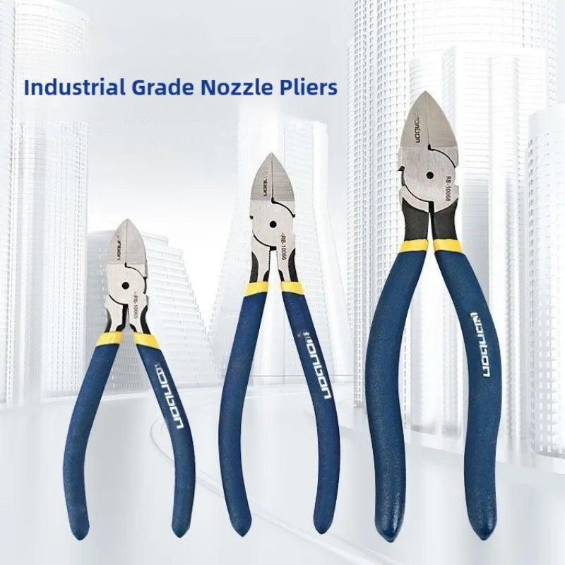 5/6 Inch Professional Cutting Pliers Wire Stripping Tool Side Cutter Cable Burrs Nipper Electricians DIY Repair Hand Tools