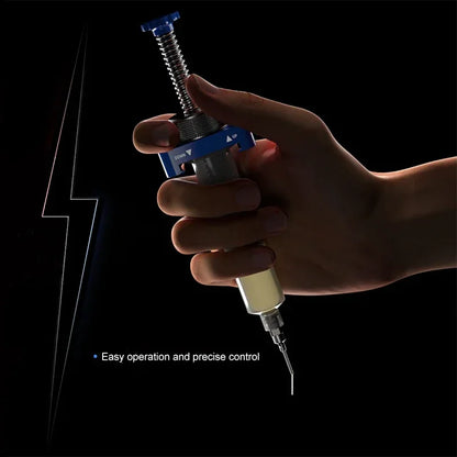 MJ Mijing HB21 PRO Metal Flux Mate Syringe Screw Booster Flux Paste UV Glue Green Oil Universal Booster Phone Repair