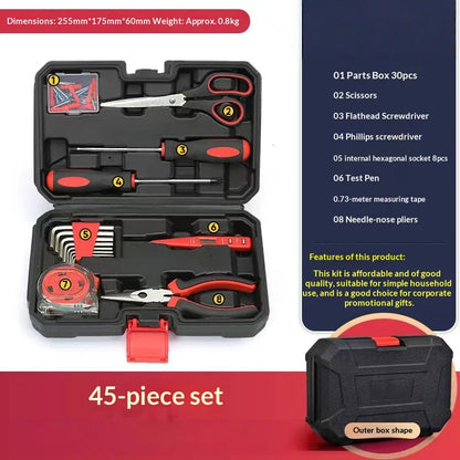 Household Hardware Tool Set Combination Manual Repair Electrician Tools Sheik Mainland Socket Set 육각렌치세트 신기한 공구 Herramientas 공구